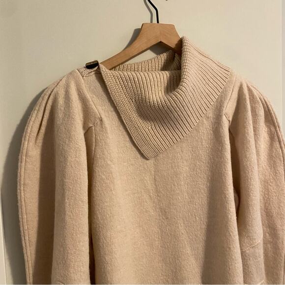 Ulla Johnson Cream Neutral Merino Wool Sweater Medium - Picture 9 of 16